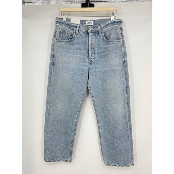 Citizens of Humanity | NWT Dahlia Bow Leg Baby Roll Ribbon Light Barrel Jeans 29 - Picture 4 of 12